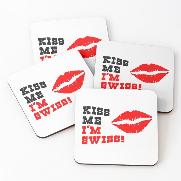 Item preview, Kiss Me I'm Swiss designed and sold by Todd Klassy.
