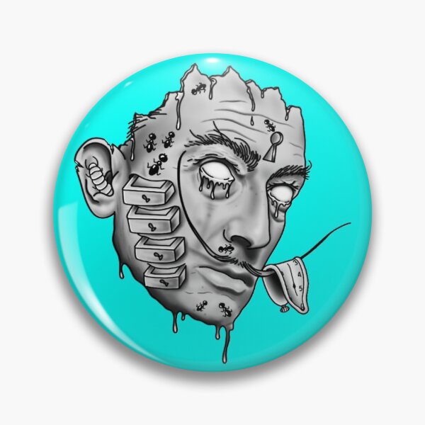 Item preview, Melting Dali Portrait  designed and sold by Artddicted.