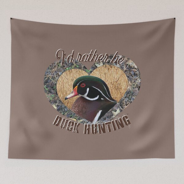 Item preview, I'd Rather be Duck Hunting, Wood Duck Design designed and sold by LifeCrush.