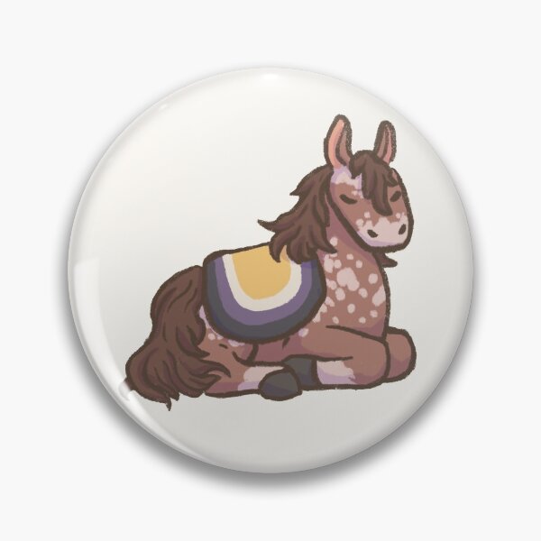 Item preview, Non Binary Pride Pony designed and sold by Plantlers.