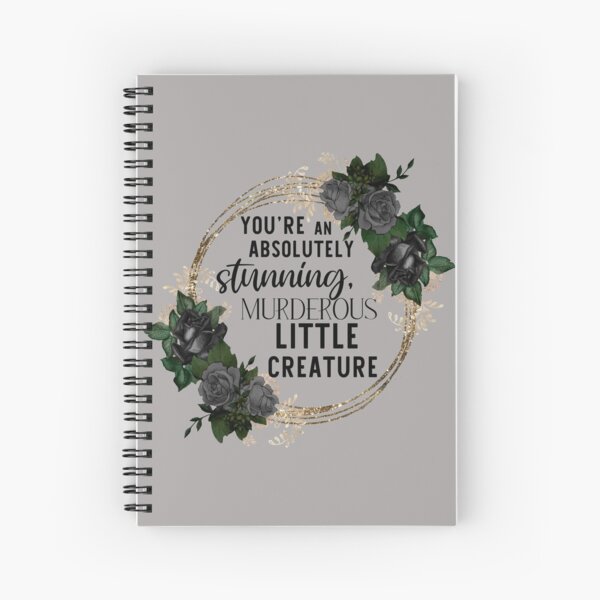Item preview, From Blood and Ash Murderous Little Creature Quote designed and sold by erinbookdragon.