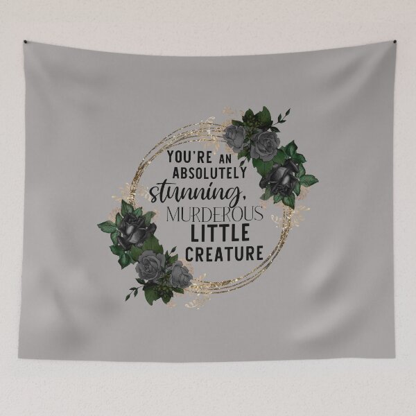 Item preview, From Blood and Ash Murderous Little Creature Quote designed and sold by erinbookdragon.