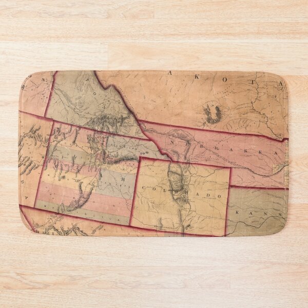 Item preview, Washington Map of the United States in 1861 designed and sold by ganje.
