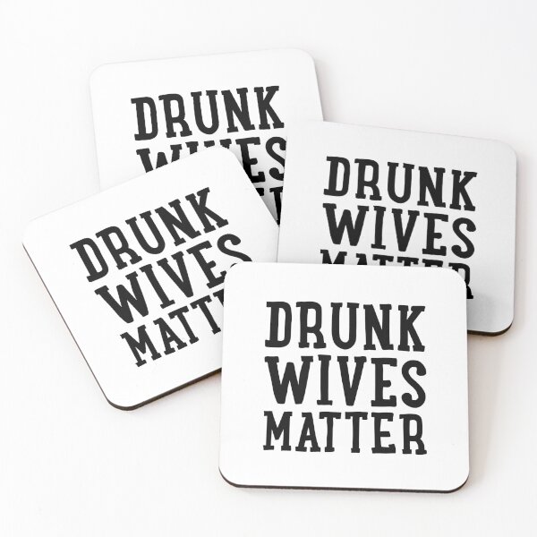Item preview, Drunk Wives Matter T-shirt design designed and sold by MissDewi.