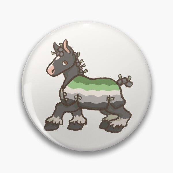 Item preview, Aromantic Pride Pony designed and sold by Plantlers.