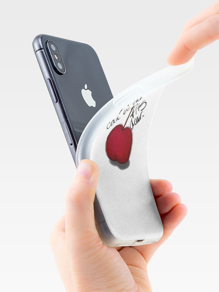 cami cherry airbrush iPhone case
