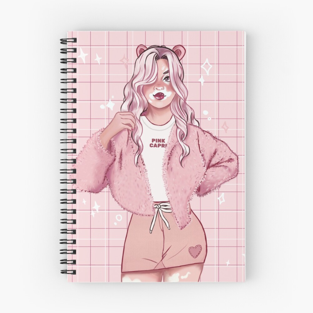 Item preview, Spiral Notebook designed and sold by Pinkcapri.