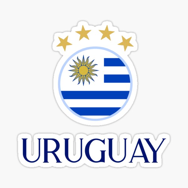 4 Pack) Seleccion Uruguay Vinyl Sticker Decal Football Futbol National Team