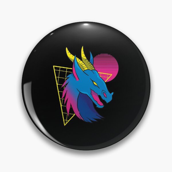 Item preview, Retro Neonwave Dragon  designed and sold by zikNicholls.