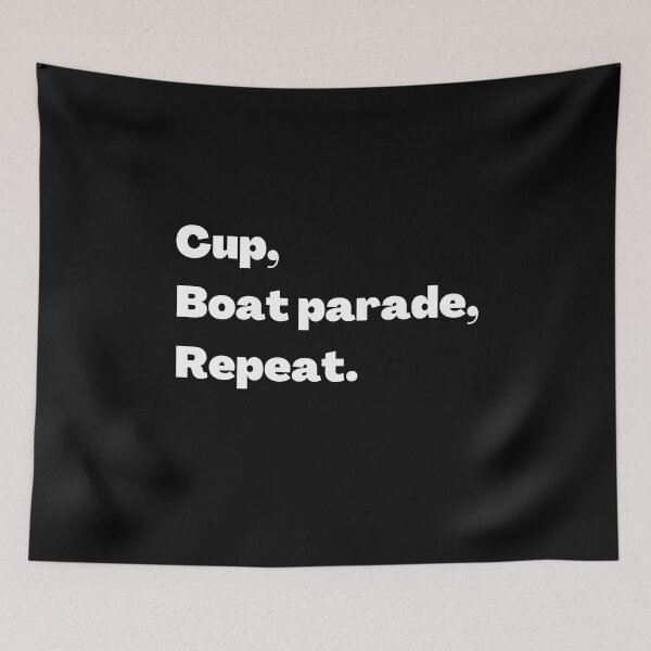 Item preview, cup boat parade repeat funny gift designed and sold by Izemiro.