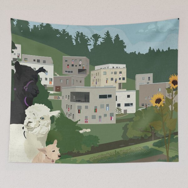 Item preview, UWC Robert Bosch College Travel Poster designed and sold by claireespinosa.