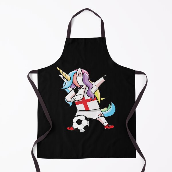 Item preview, England Funny Dabbing Unicorn Football Fan Soccer designed and sold by ibeargifts.