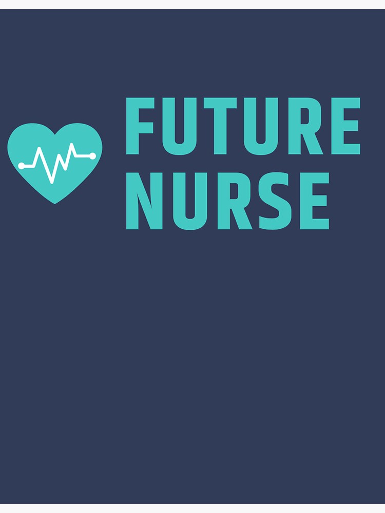 Future Nurse Sticker For Sale By Hirumadhu Redbubble