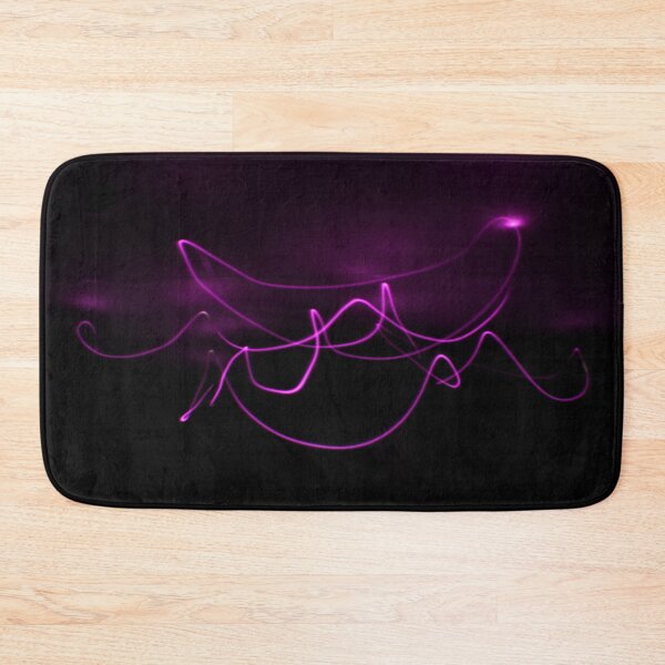 Item preview, Bright Pink Long Exposure Light Painting designed and sold by ADreamWorld.