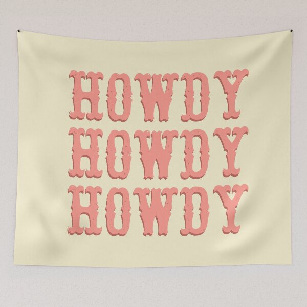 Item preview, Howdy Howdy Howdy | Pink designed and sold by KarolinaPaz.