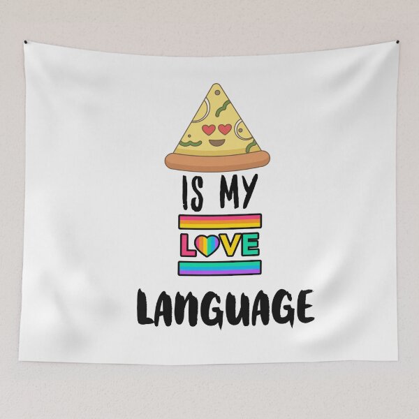 Item preview, Pizza is my love language - pizza close to me, pizza clothes women, pizza clothes, pizza lovers, pizza lovers gifts, pizza party, pizza delivery designed and sold by mr&mrsmalik malik.