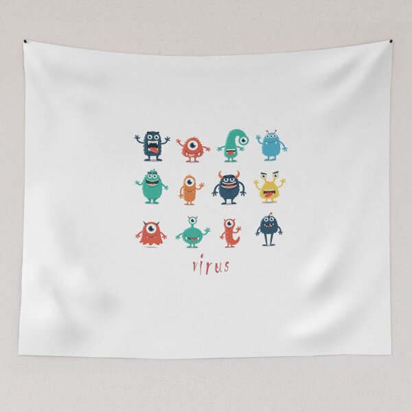 Item preview, VIRUS designed and sold by Anoirshop ⭐⭐⭐⭐⭐.