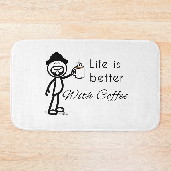 Item preview, Life Is Better With Coffee designed and sold by GDGCreations.