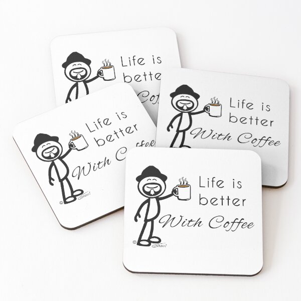Item preview, Life Is Better With Coffee designed and sold by GDGCreations.