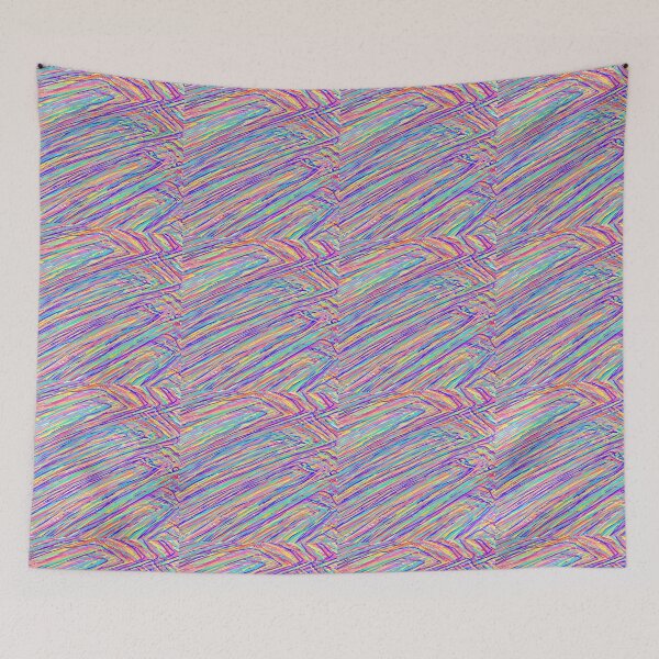 Item preview, Scribbled rainbow rain designed and sold by MentaLee.