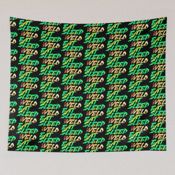 Item preview, Eat sleep weld designed and sold by silverorlead.