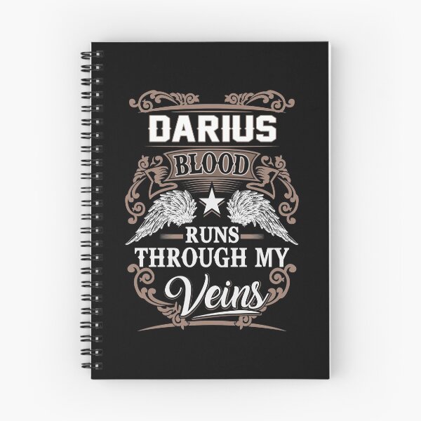 Item preview, Darius Name T Shirt - Darius Blood Runs Through My Veins  Gift Item Tee designed and sold by cattontawn.