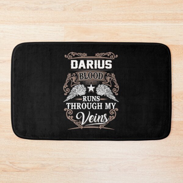 Item preview, Darius Name T Shirt - Darius Blood Runs Through My Veins Gift Item Tee designed and sold by cattontawn.