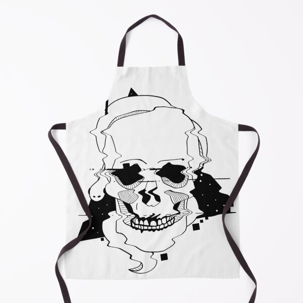 Item preview, Glitched Skull Tattoo designed and sold by Spacepaprika.