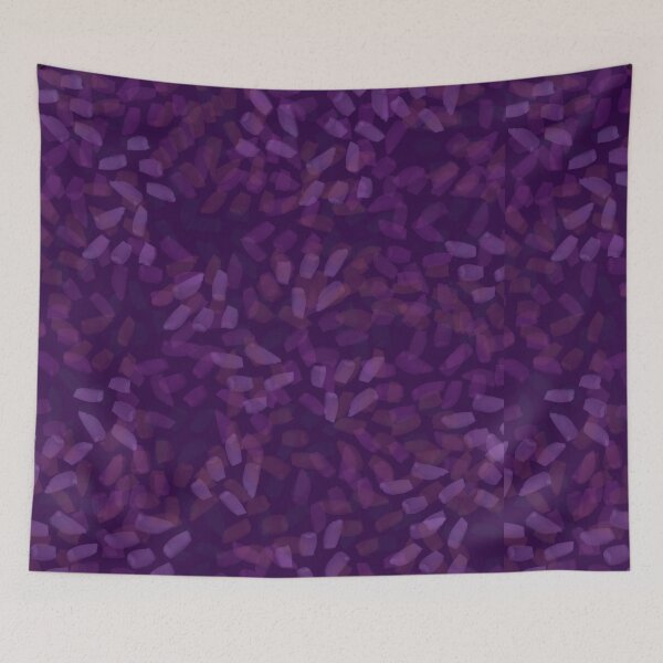 Item preview, Purple Pastel Lavender Pattern Watercolor Art  designed and sold by hopecope.