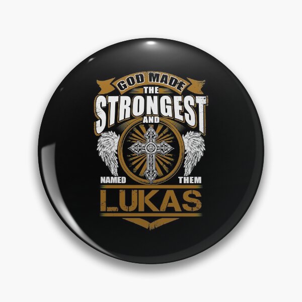 Item preview, Lukas Name T Shirt - God Found Strongest And Named Them Lukas Gift Item Tee designed and sold by chencktwan.