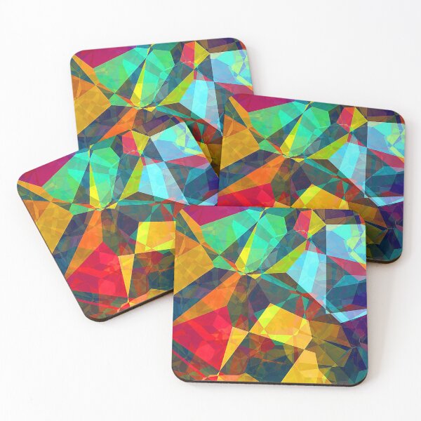 Item preview, Colorful gem abstract pattern designed and sold by Nostrathomas66.