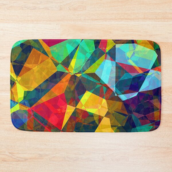 Item preview, Colorful gem abstract pattern designed and sold by Nostrathomas66.