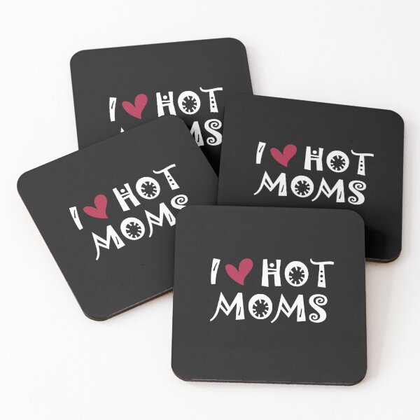 Item preview, i love hot Moms cool t-shirt - funny hot moms shirt for gifting designed and sold by Octo Pen.