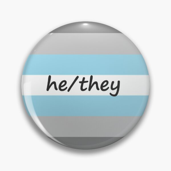 Item preview, he/they demiboy flag designed and sold by wallomintart.
