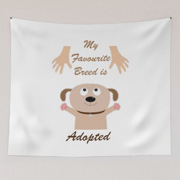 Item preview, My Favourite Breed is Adopted Classic T-shirt designed and sold by Karimabel97.