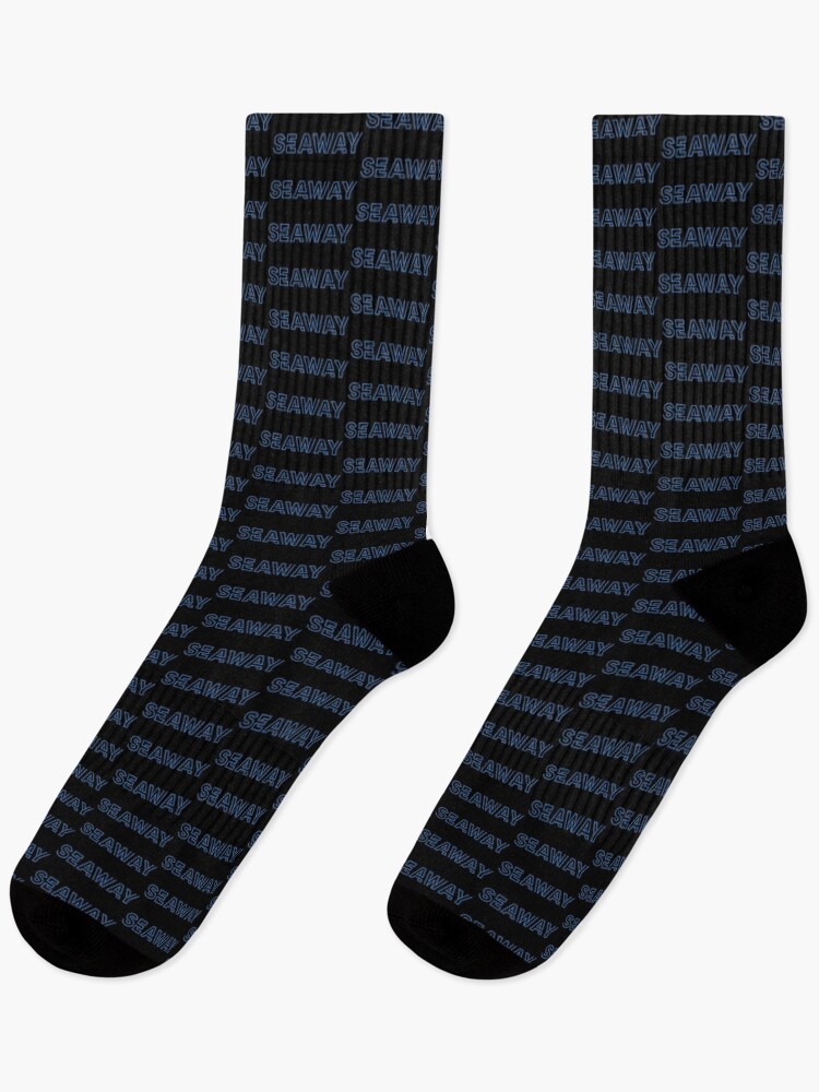 Thumbnail 1 of 5, Socks, Seaway Blue designed and sold by RadicalAM.