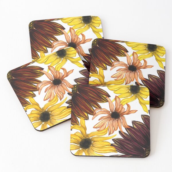 Item preview, Bright Daisies and Sunflowers designed and sold by lezell.