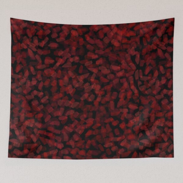 Item preview, Red Watercolor Abstract Art Pattern designed and sold by hopecope.