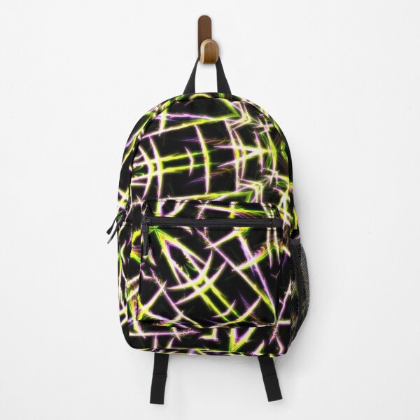 Item preview, Abstract Yellow, Green & Purple Fractal Canopy designed and sold by SXW Designs.