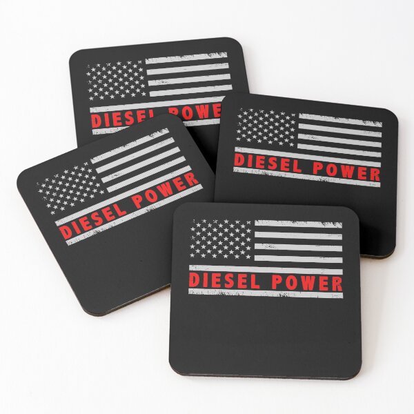 Item preview, Diesel Power USA Flag Truck Turbo Brothers Mechanic designed and sold by Ca281293.