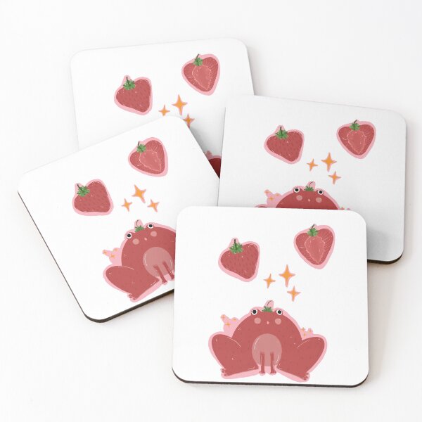 Item preview, Strawberry Frog  designed and sold by ThePossumShop.