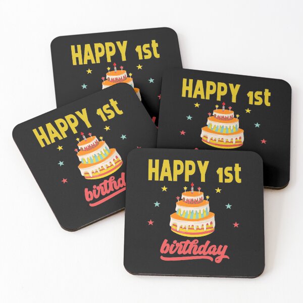 Item preview, Kids Happy First Birthday for Boya and Girls designed and sold by Hema Thilakaratne.
