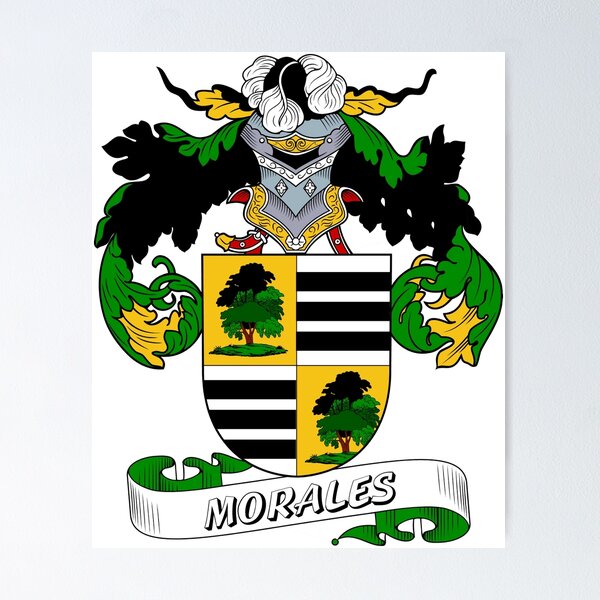 Item preview, Morales designed and sold by HaroldHeraldry.