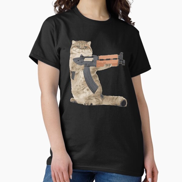 Item preview, AK47 Kalashnikat Funny Cat Gun designed and sold by ironwomennt.