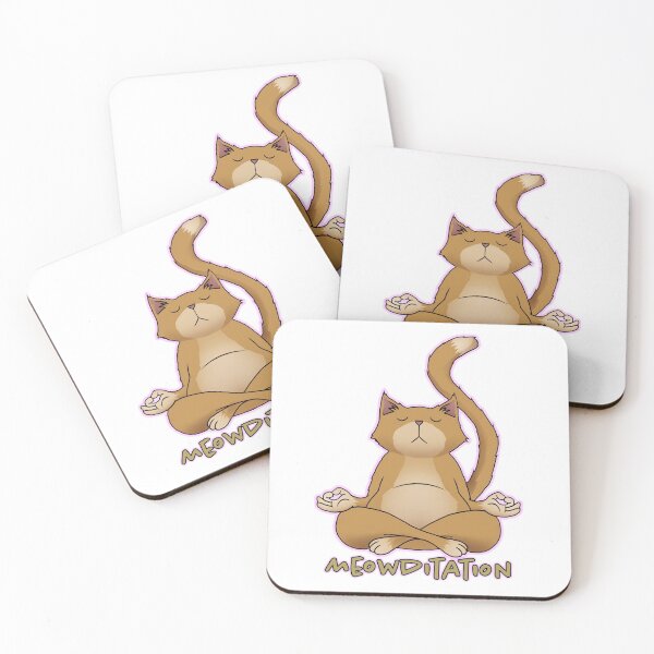 Item preview, Meowditation designed and sold by Szilk.