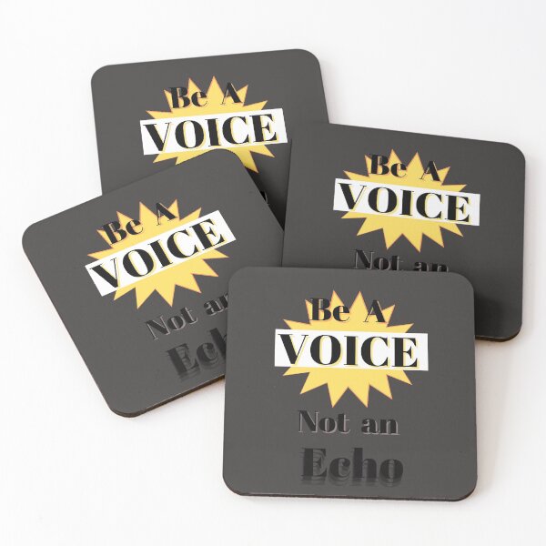 Item preview, Be A Voice Not An Echo designed and sold by Fabuluss4Life.