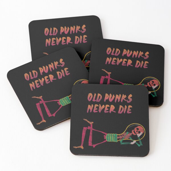 Item preview, Old Punks Never Die designed and sold by Cageys.