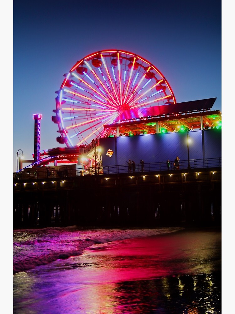 Santa Monica ferris wheel by papakaster