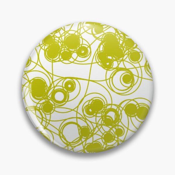 Item preview, Spiral chaotic design - olive and white designed and sold by rahilvalani.