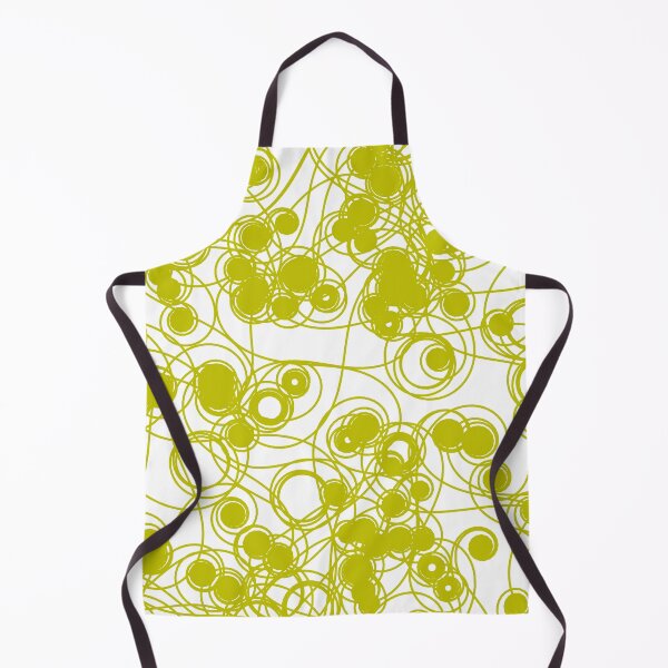Item preview, Spiral chaotic design - olive and white designed and sold by rahilvalani.